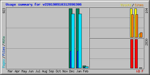 Usage summary for v220190910312896306
